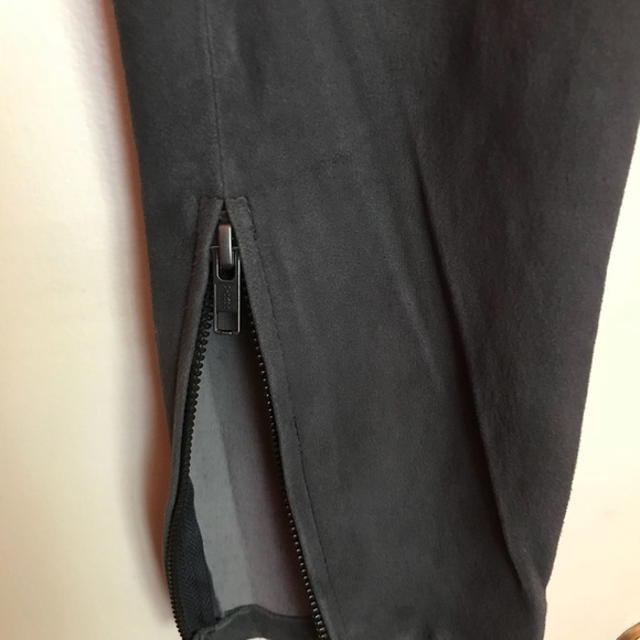 Rare real suede leather Current/Elliot jeans NEW - Picture 2 of 8